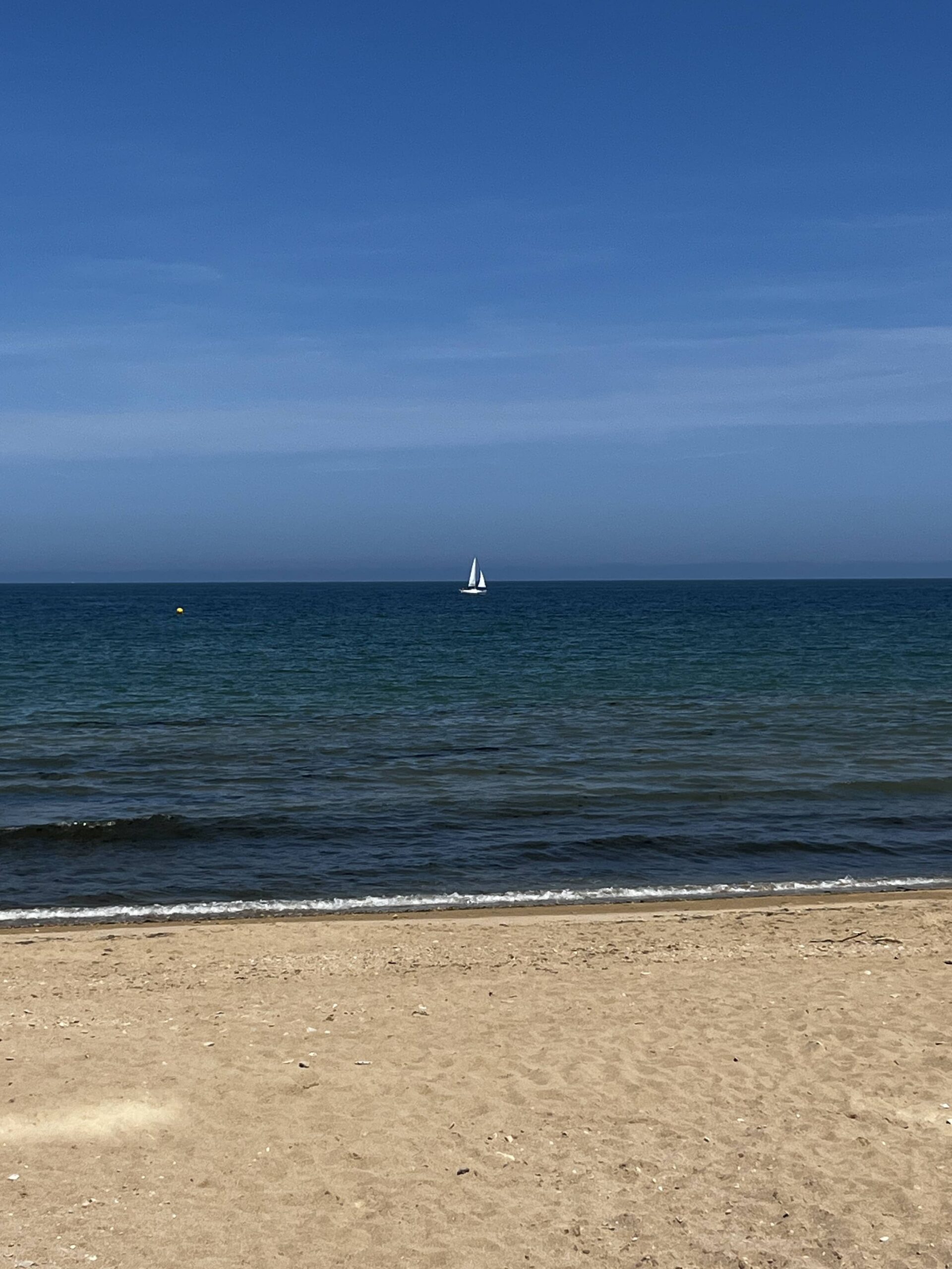 Vue sur la mer à Bernières-sur-Mer